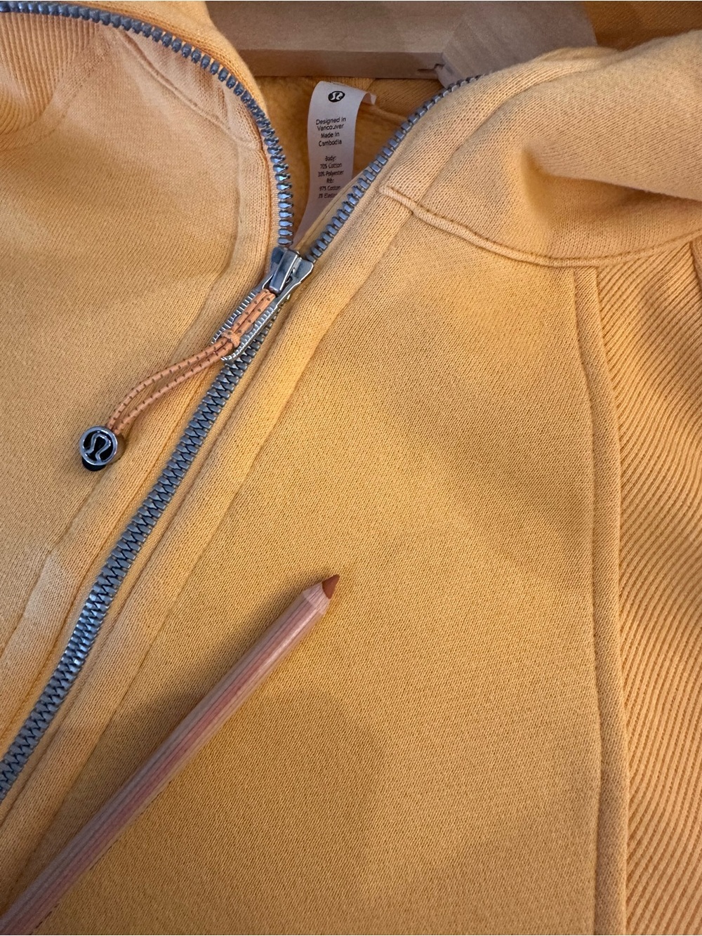 Lululemon Mango Half-Zip Scuba Hoodie - Picture 12 of 12